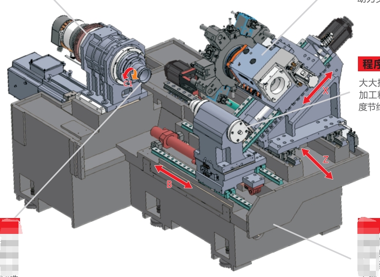 JSWAY AX600 2 Axis CNC Power Turre Lathe Machine