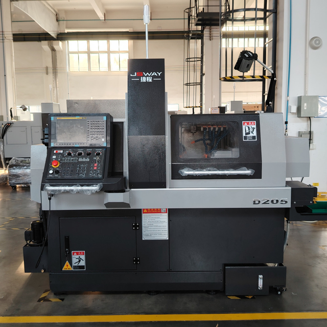 D205D 5 Axis Electric Spindle Live Tools CNC Swiss Lathe