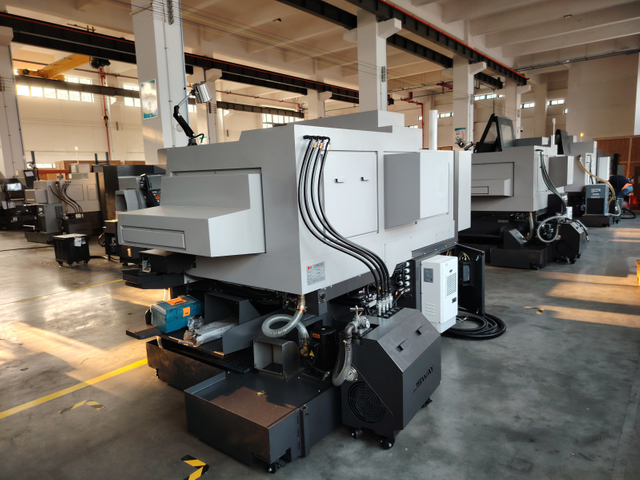 D265A 5 axis electric spindle 25 tools CNC machine Swiss lathe 