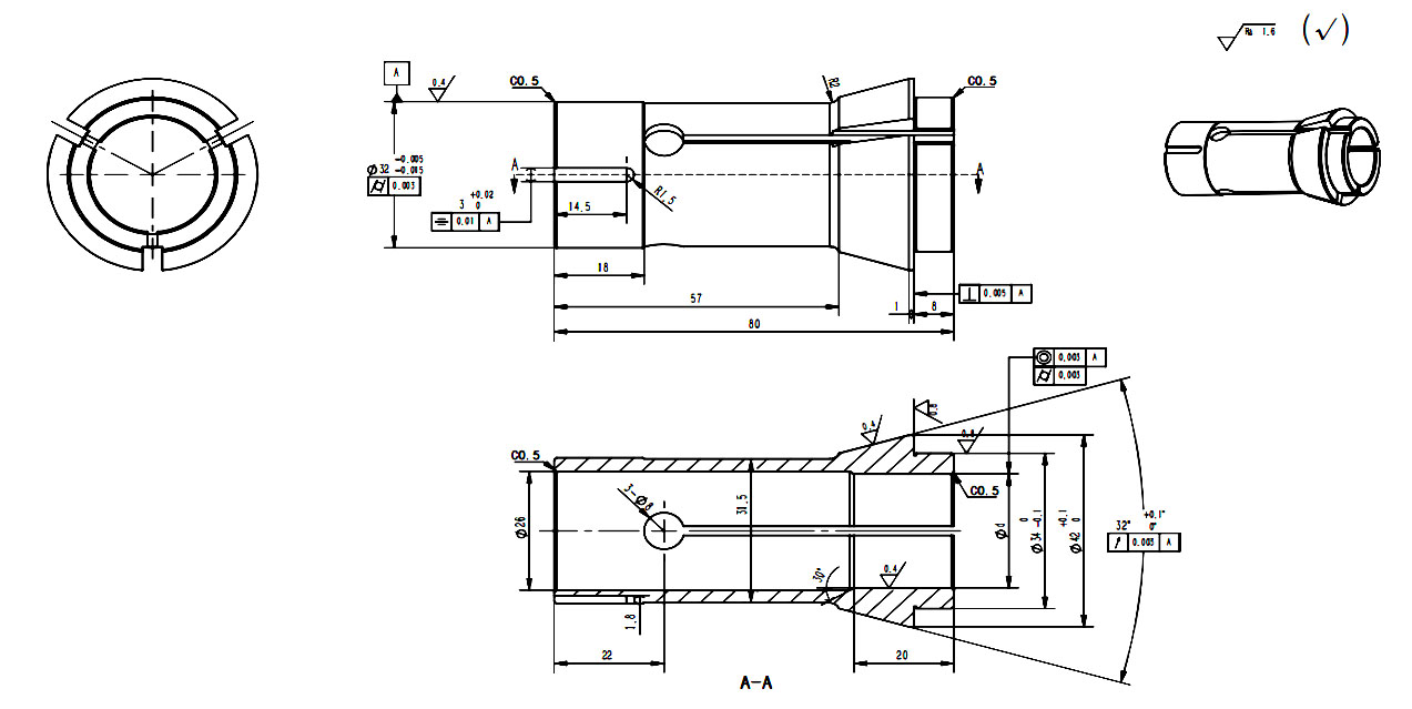 A255D CNC Swiss Type Lathe Fanuc System