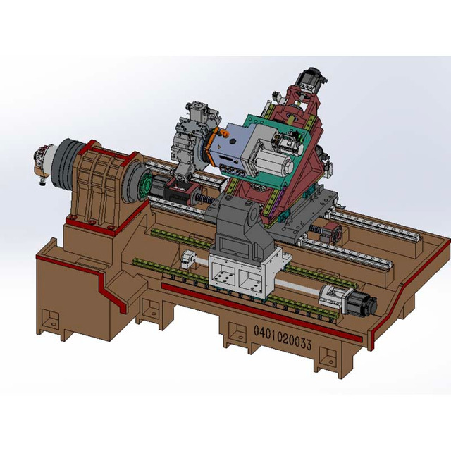 MSY500 CNC Turning And Milling Center-Tailstock High speed Good performance Low heat