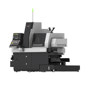 JSWAY D123A 3 Axis Electric Spindle Live Tools CNC Swiss Lathe 