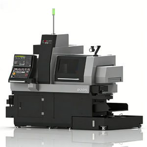 D205D 5 Eksen Elektrikli İş Mili Canlı Takımlar CNC İsvi&ccedil;re Torna Tezgahı